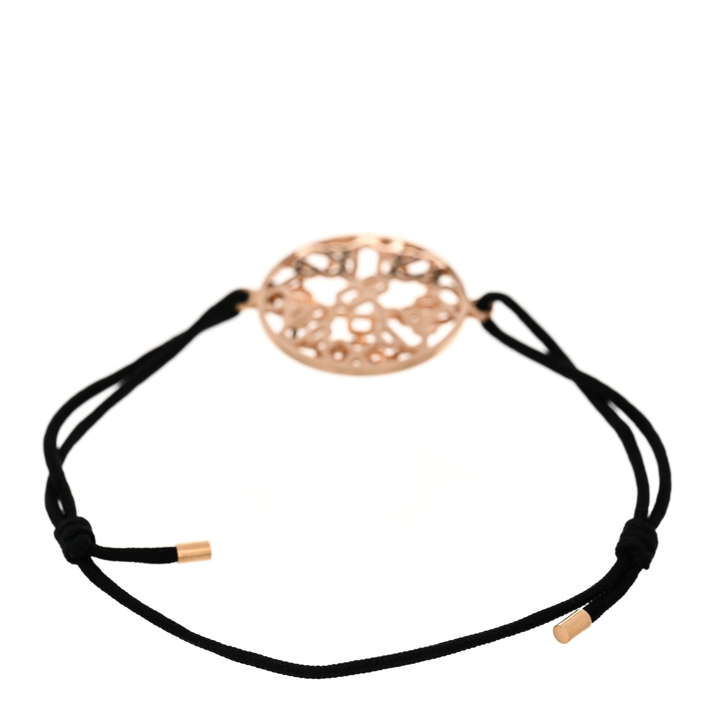 18K Rose Gold Chaine d'Ancre Passerelle Cord Bracelet