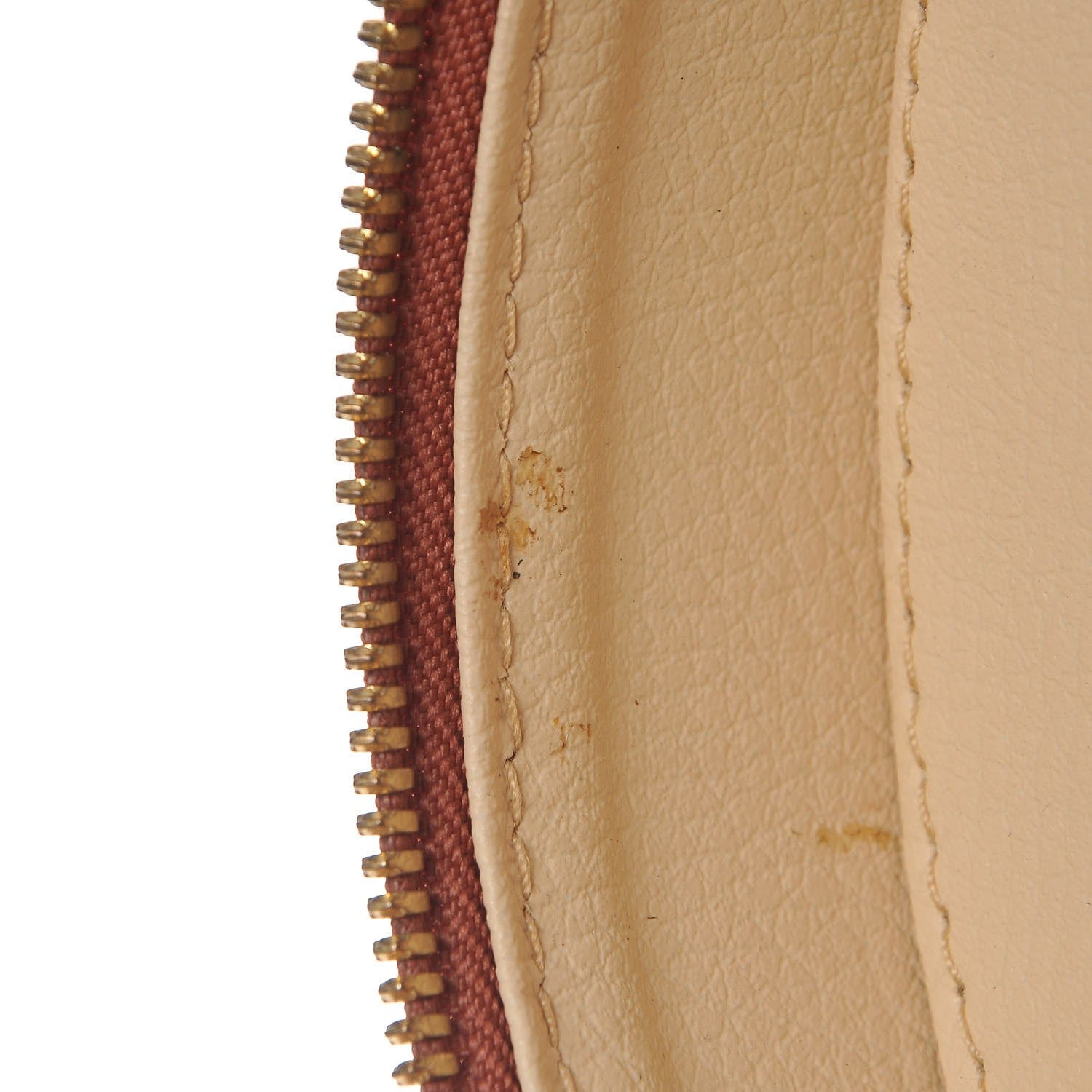 MCM Visetos Vanity Cosmetic Case Cognac 12 of 18