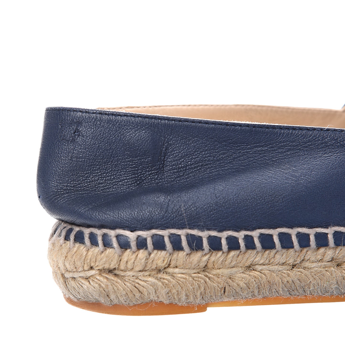 Lambskin CC Espadrilles 38 Dark Navy