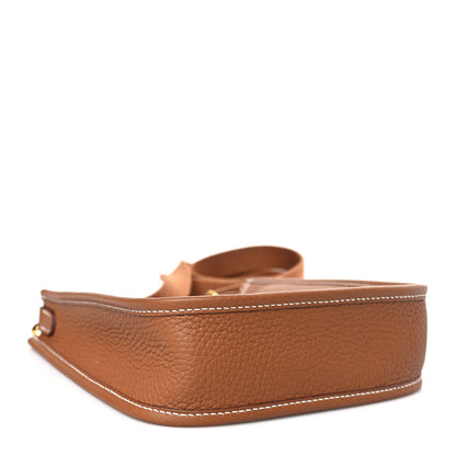 Hermes Taurillon Clemence Evelyne TPM Gold 4 of 10