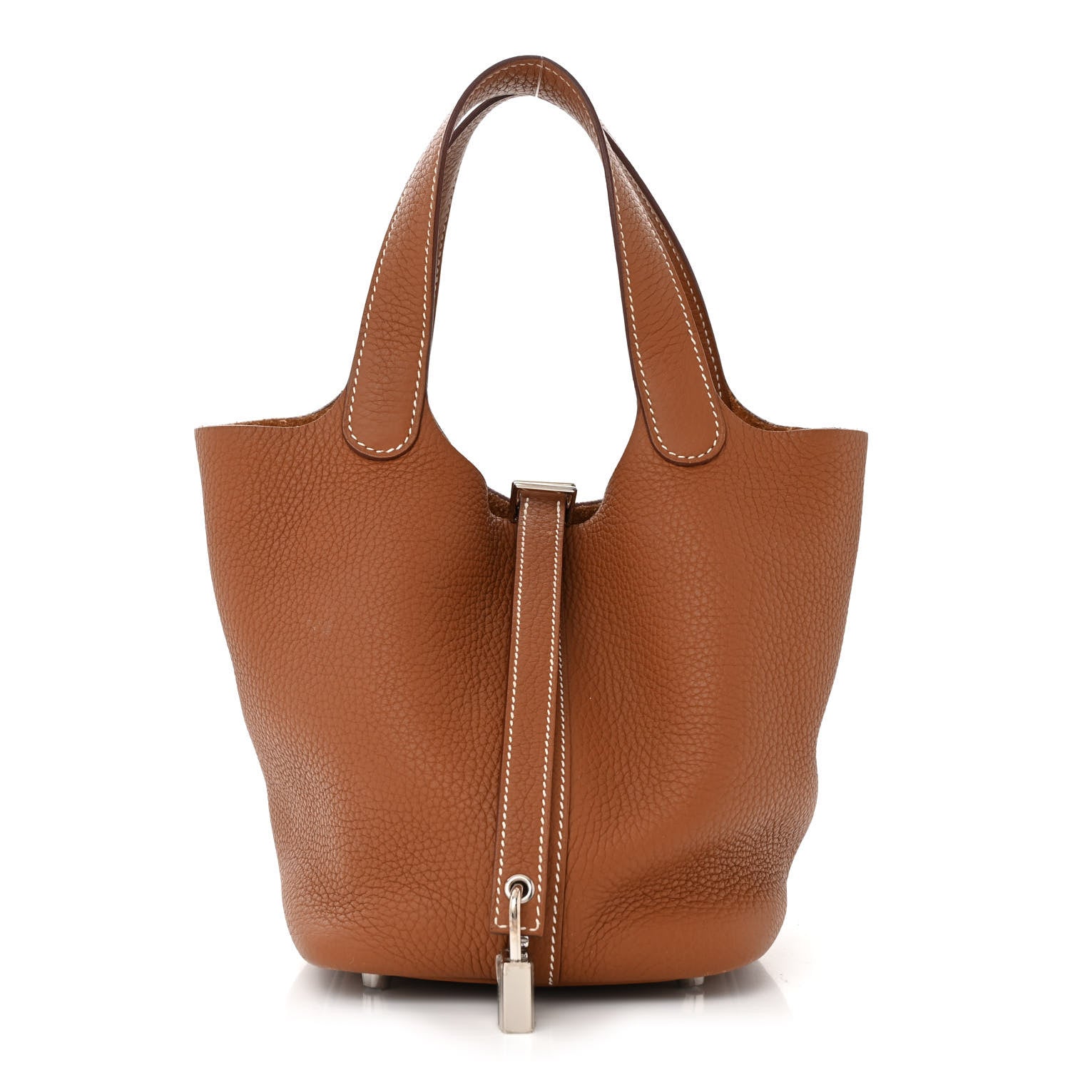 Hermes Taurillon Clemence Picotin Lock 18 PM Gold 1 of 11