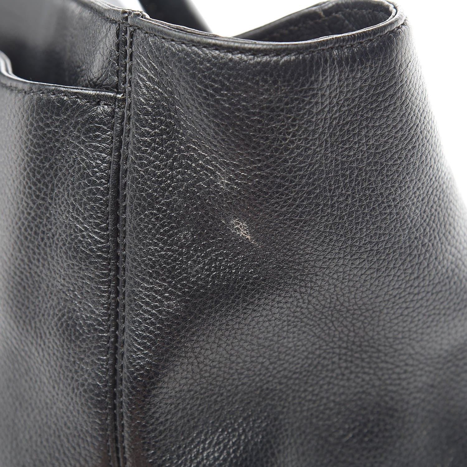 Chanel Calfskin Cerf Executive Shopper Tote Black 23 of 23