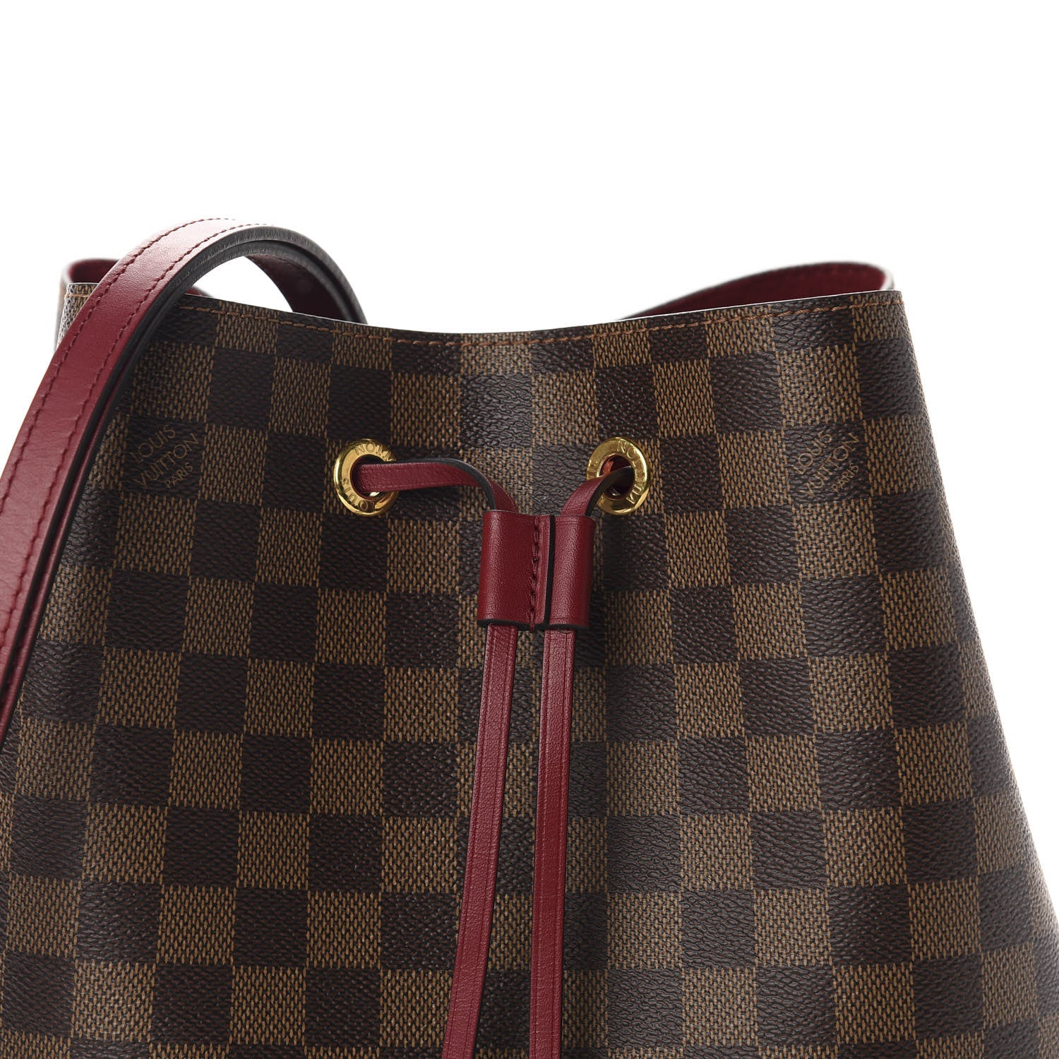 Louis Vuitton Damier Ebene Neonoe MM Cherry Berry 10 of 10