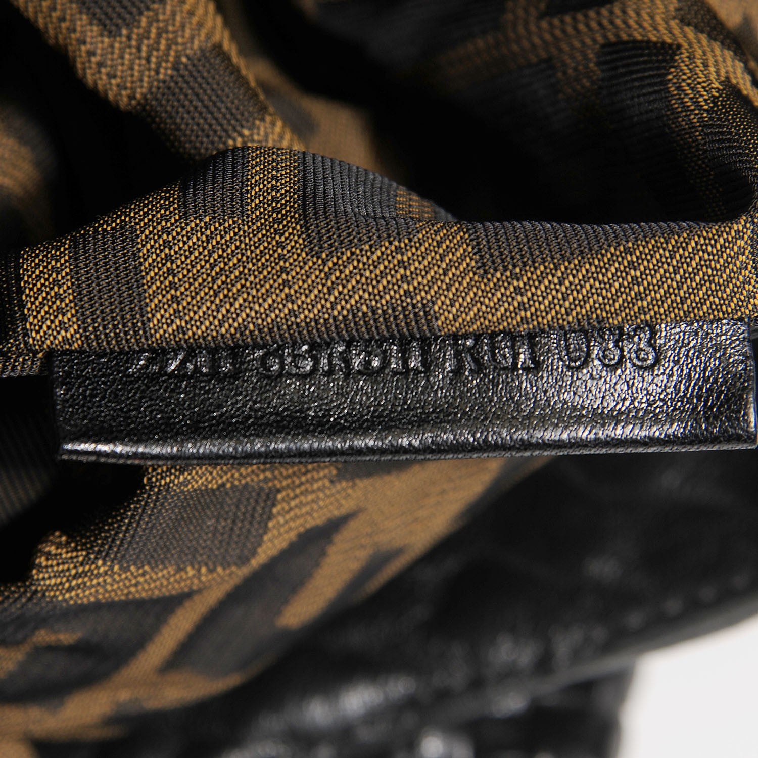 Fendi Nappa Nuvolata Spy Black 9 of 9