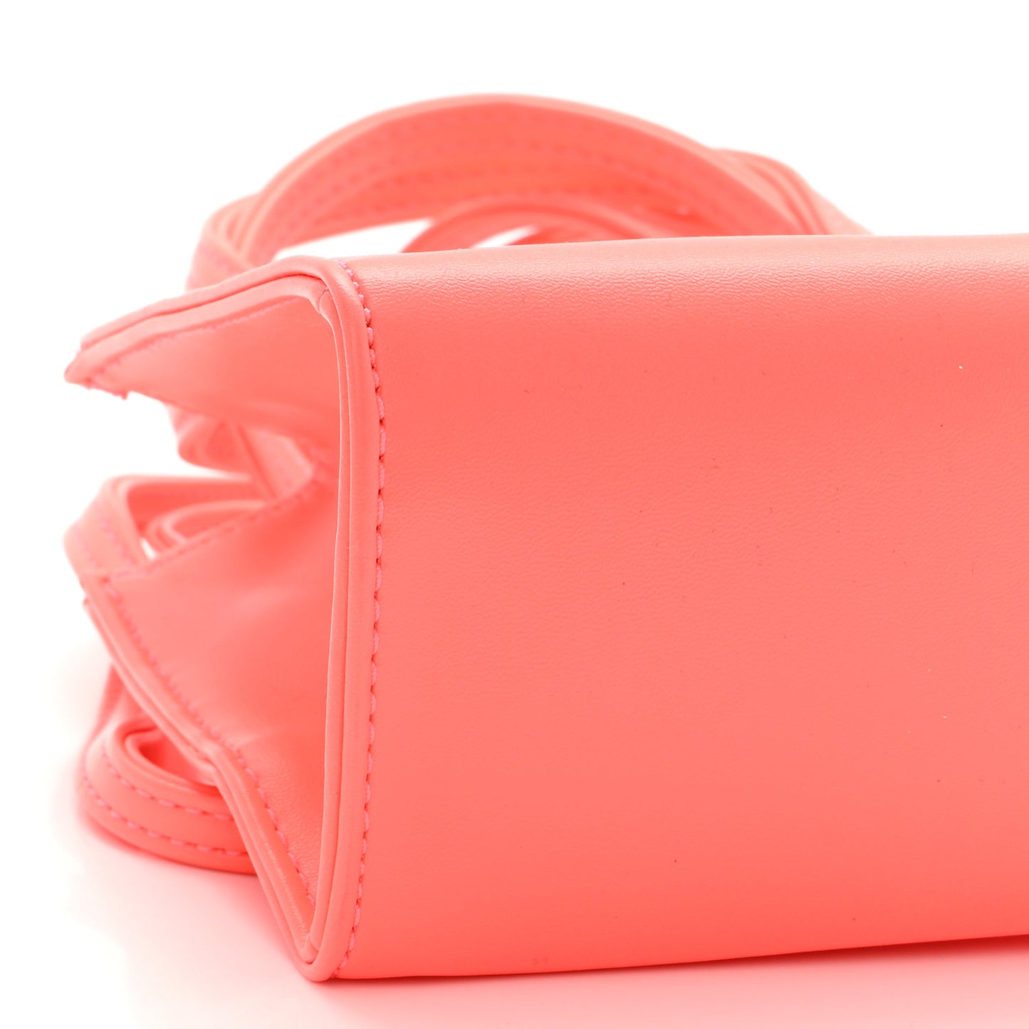 Vegan Leather Small Shopping Bag Hazard