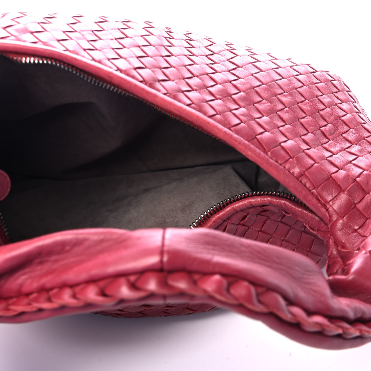 Bottega Veneta Nappa Intrecciato Medium Veneta Hobo Cassis 4 of 4