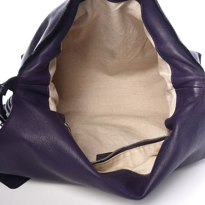 Loewe Calfskin Flamenco Knot Flap Bag Violet 5 of 15
