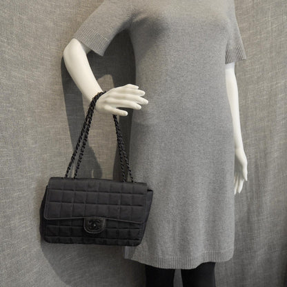 Chanel Nylon Travel Flap Black 4 of 10