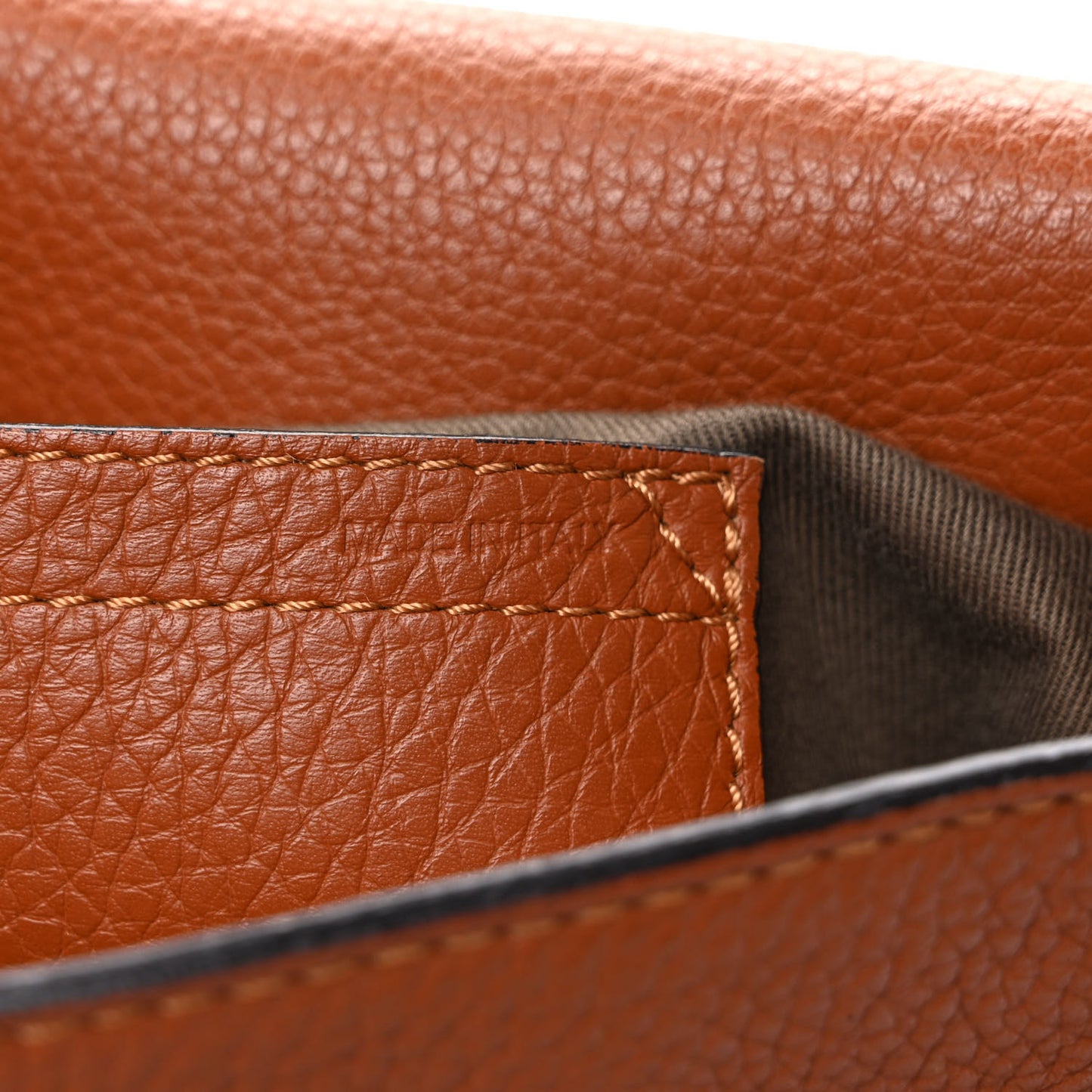 Calfskin Medium Marcie Round Crossbody Bag Tan