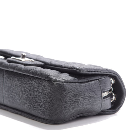 Chanel Caviar Quilted Medium Easy Flap Black 8 of 10