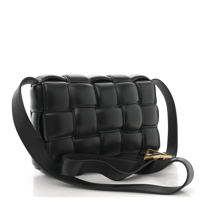 Bottega Veneta Nappa Maxi Intreccio Padded Cassette Crossbody Bag Black 2 of 9