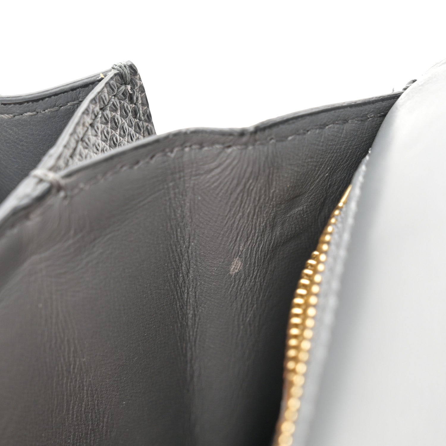 Celine Lizard Small Classic Box Flap Bag Medium Grey 11 of 14