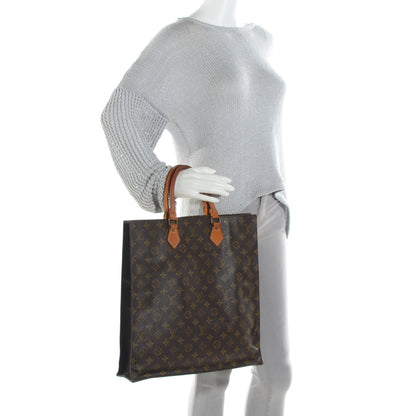 Louis Vuitton Monogram Sac Plat 2 of 9