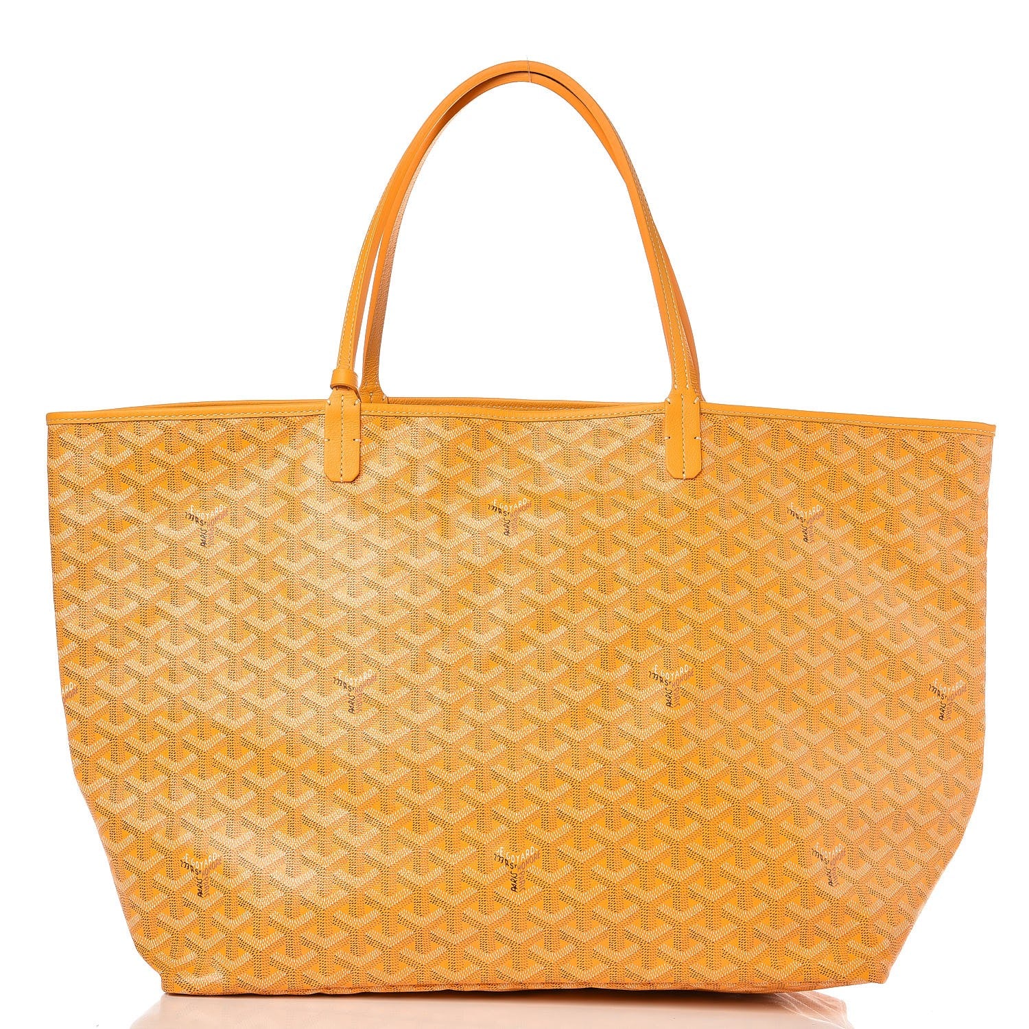 Goyard Goyardine Saint Louis GM Yellow 3 of 9
