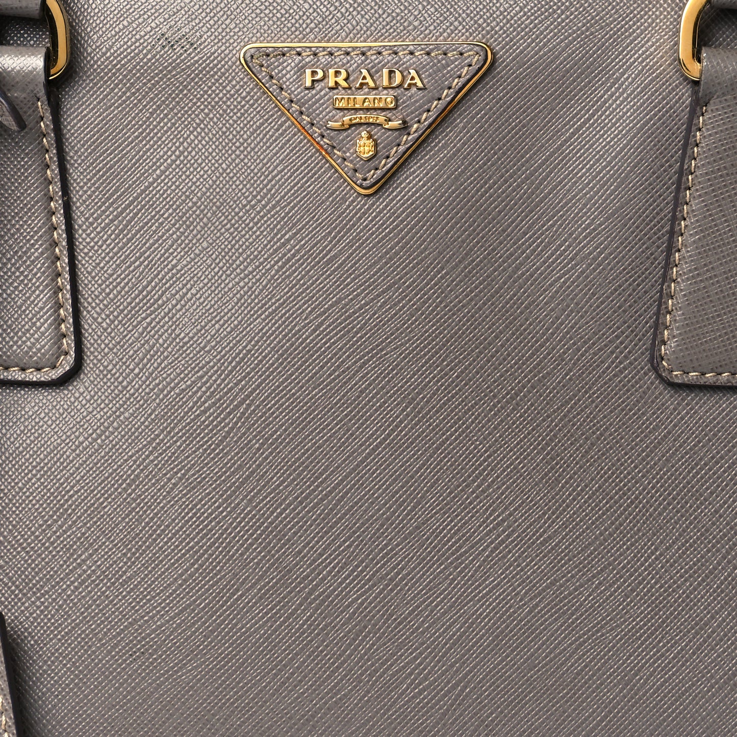 Saffiano Medium Galleria Double Zip Tote Marmo