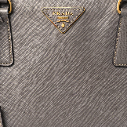 Prada Saffiano Medium Galleria Double Zip Tote Marmo 9 of 12