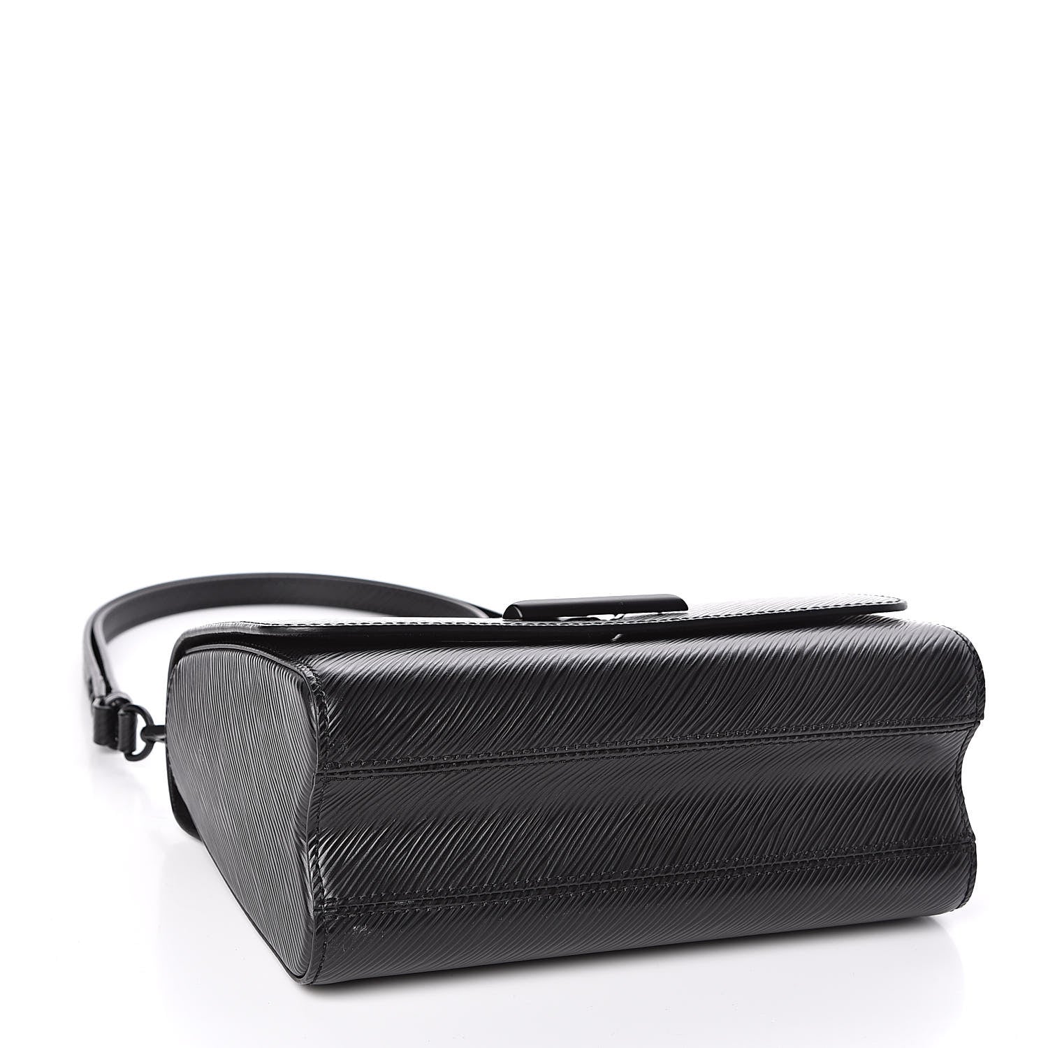 Louis Vuitton Epi Twist Shoulder Bag MM Matte Black 4 of 10