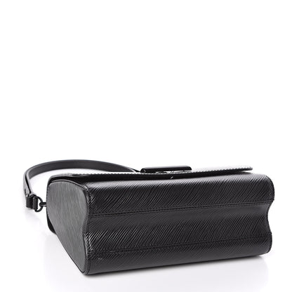 Louis Vuitton Epi Twist Shoulder Bag MM Matte Black 4 of 10