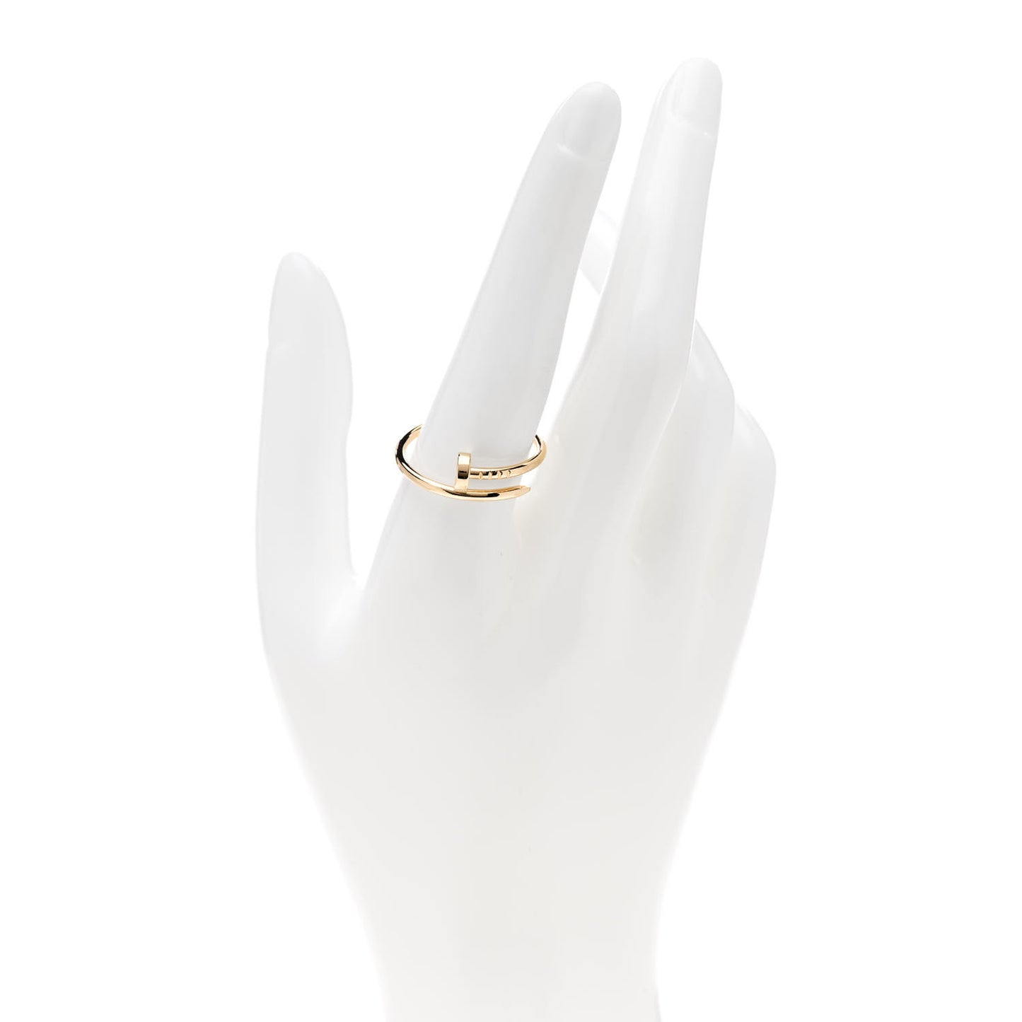 18K Yellow Gold Small Juste Un Clou Ring 60 9