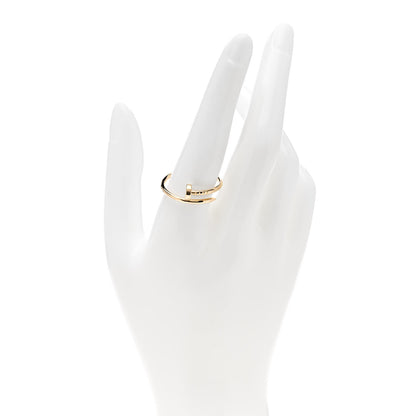 Cartier 18K Yellow Gold Small Juste Un Clou Ring 60 9 2 of 5