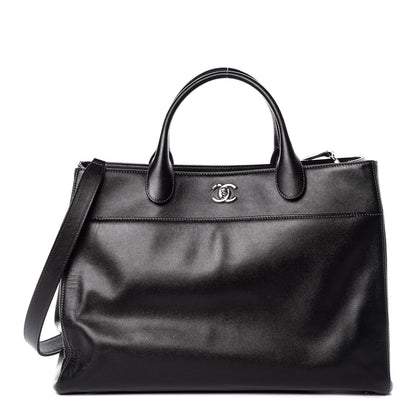 Chanel Caviar Large Cerf Executive Shopper Tote Black 1 of 10