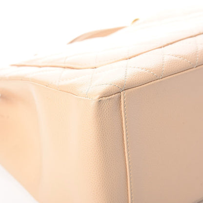 Chanel Caviar Quilted Grand Shopping Tote GST Beige Clair 14 of 14