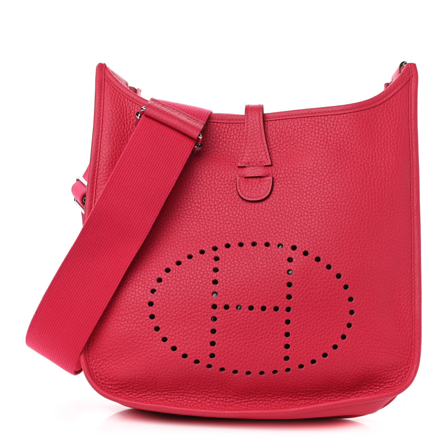 Hermes Taurillon Clemence Evelyne III PM Rose Extreme 1 of 11