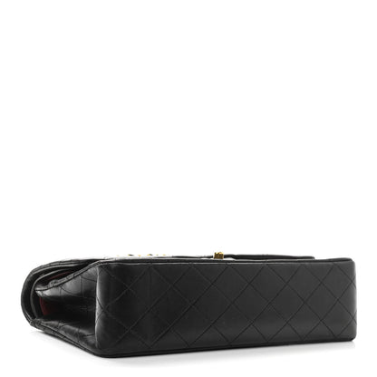 Chanel Lambskin Quilted Medium Double Flap Black 4 of 11