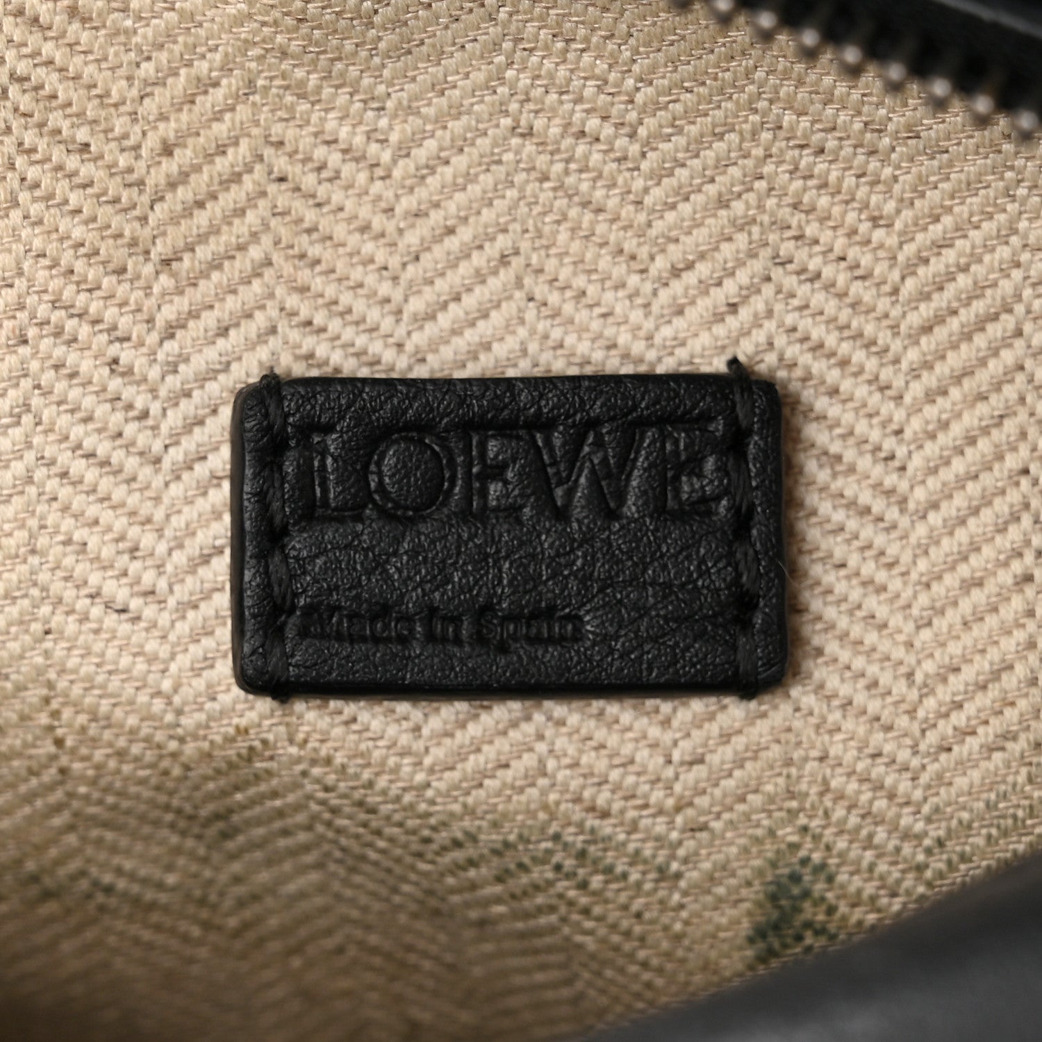 Loewe Calfskin Mini Puzzle Bag Black 6 of 14