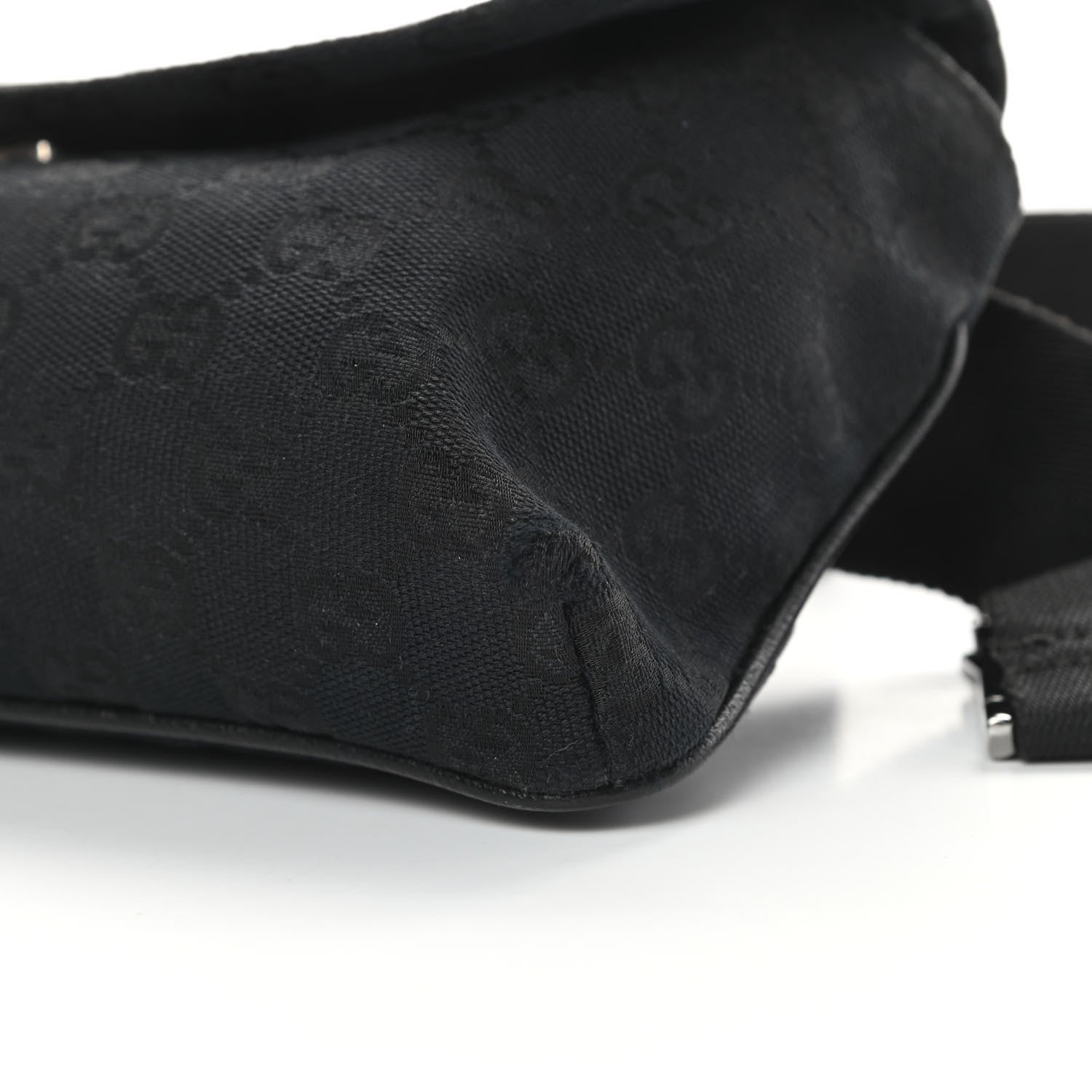 Gucci Monogram Belt Bag Black 10 of 12