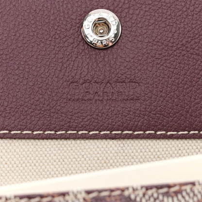 Goyard Goyardine Boheme Hobo Burgundy 7 of 12