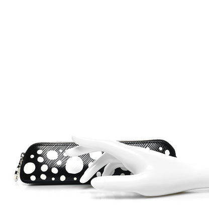Louis Vuitton X YK Epi Infinity Dots Elizabeth Pencil Pouch Black White 2 of 11