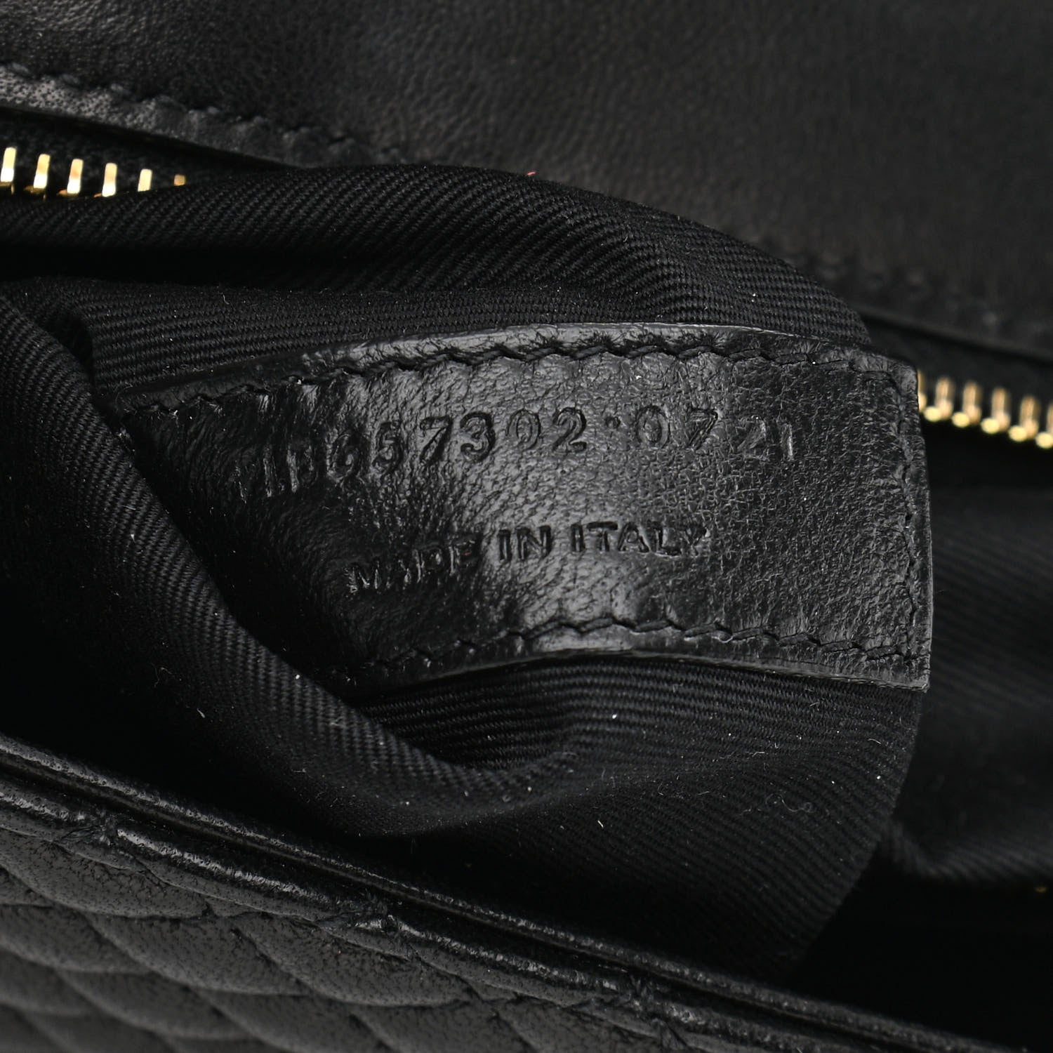 Saint Laurent Lambskin Quilted Victoire Shoulder Bag Black 7 of 13