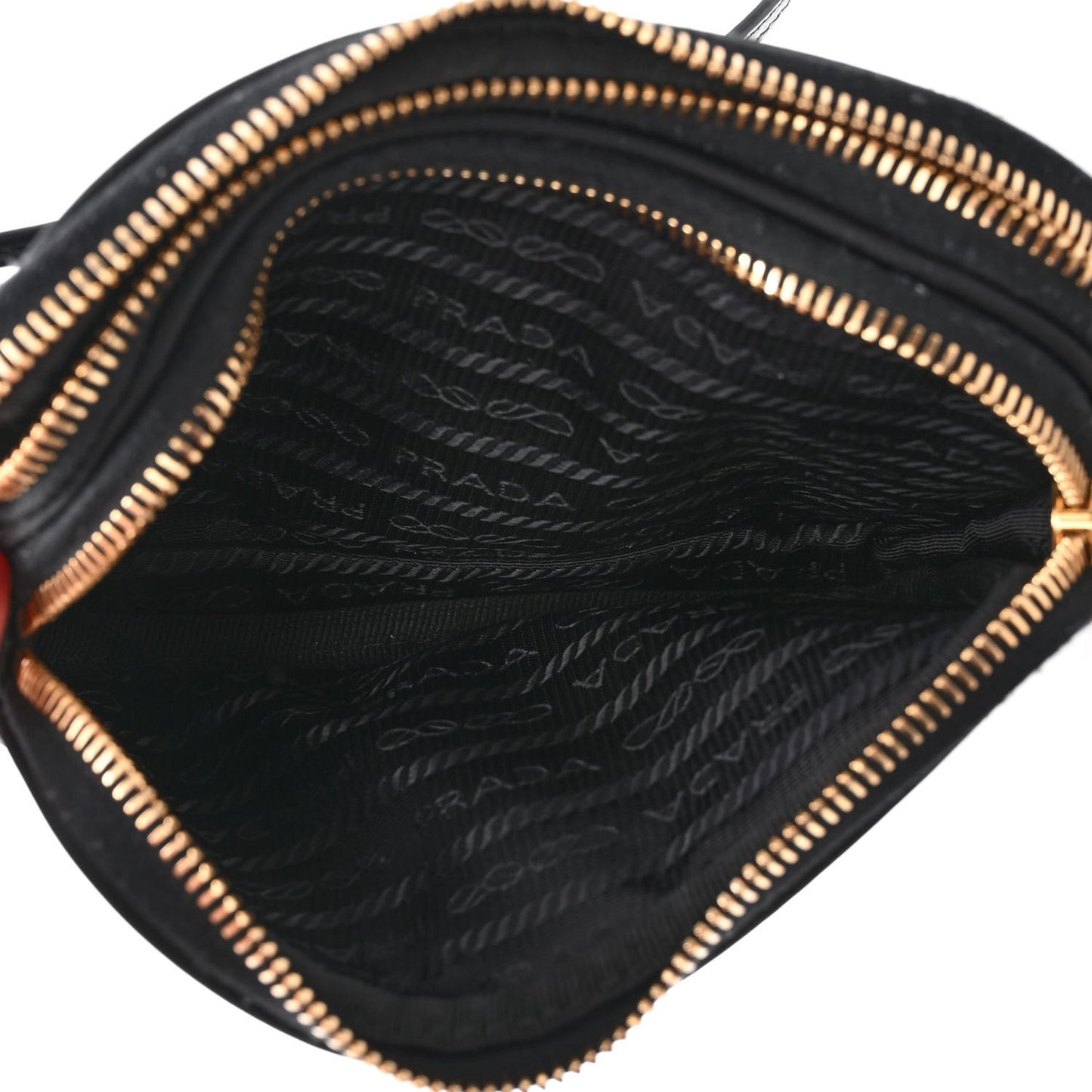 Tessuto Nylon Mini Camera Crossbody Bag Black