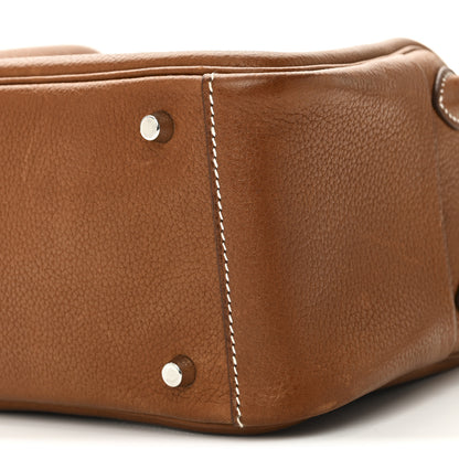 Hermes Barenia Faubourg Mini Lindy 20 Fauve 10 of 11