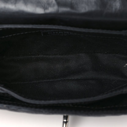 Chanel Aged Calfskin Quilted Mini Lady Pearly Flap Black 5 of 9