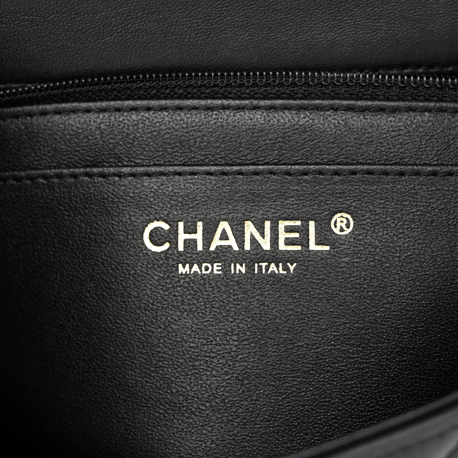 Chanel Lambskin Quilted Mini Rectangular Flap Black 6 of 12