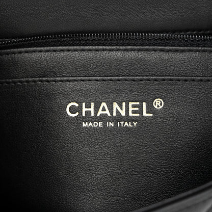 Chanel Lambskin Quilted Mini Rectangular Flap Black 6 of 12