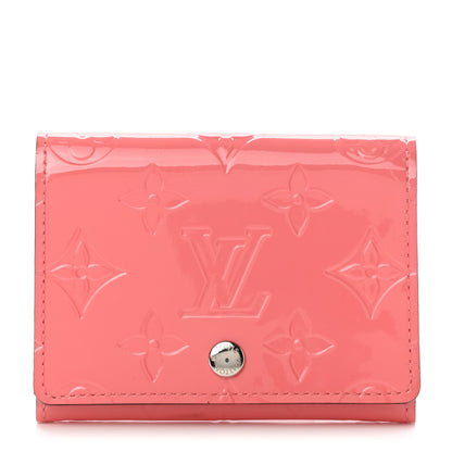 Louis Vuitton Vernis Business Card Holder Poppy 1 of 8