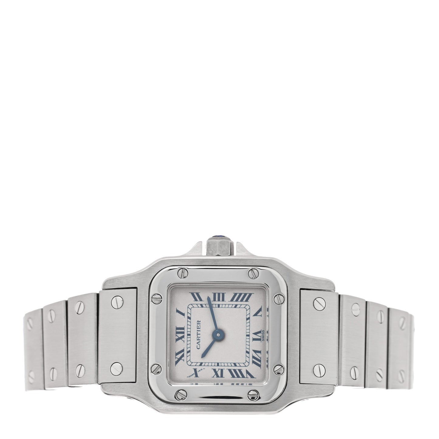 Stainless Steel 24mm Santos de Cartier Galbee Quartz Watch