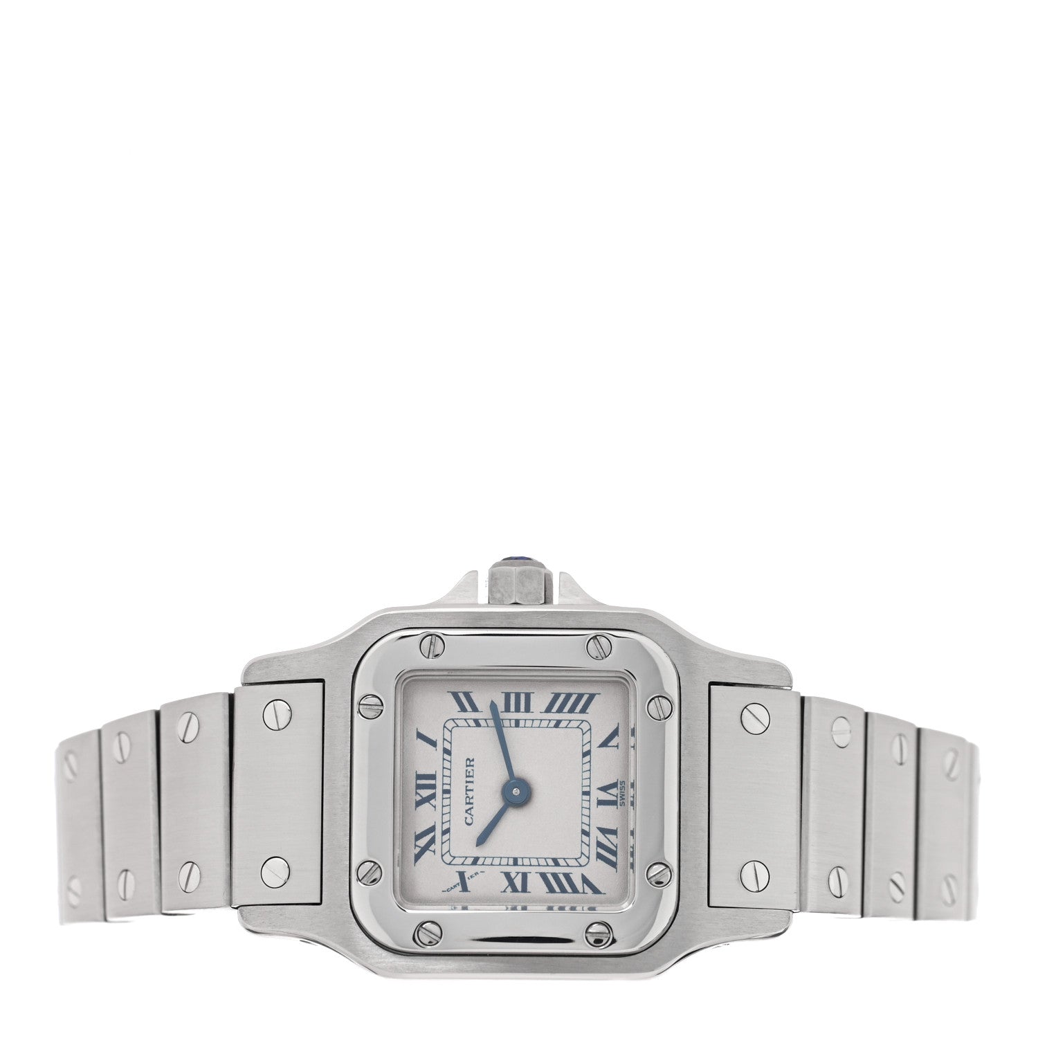 Cartier Stainless Steel 24mm Santos de Cartier Galbee Quartz Watch 2 of 4