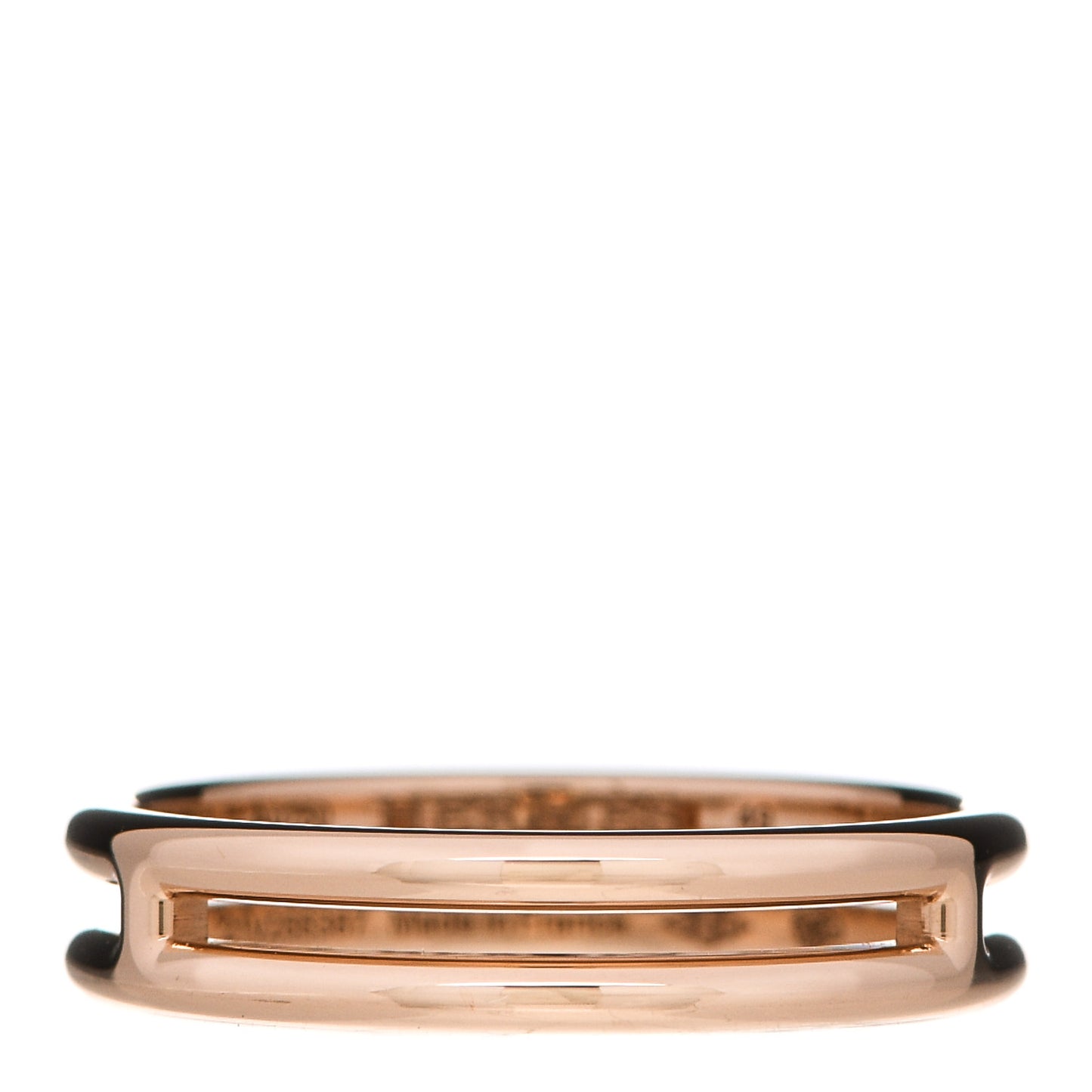 18K Rose Gold Ariane Wedding Band Ring 49 5
