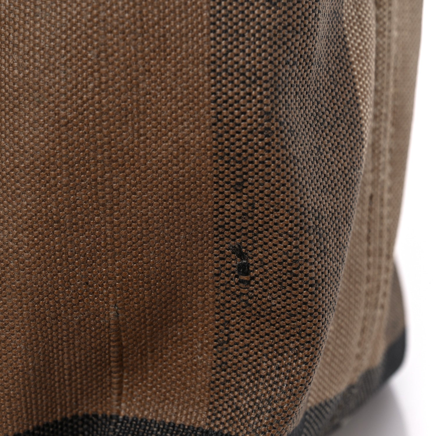 Burberry Coated Canvas Mega Check Medium Doodle Tote Black 15 of 15