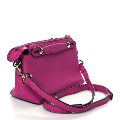Fendi Vitello Dolce Mini By The Way Boston Bag Magenta 3 of 11