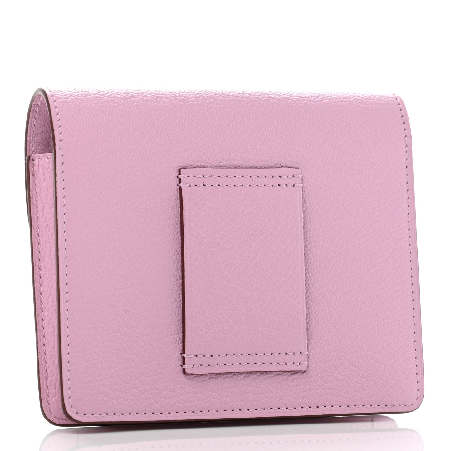 Chevre Mysore Roulis Slim Wallet Mauve Sylvestre