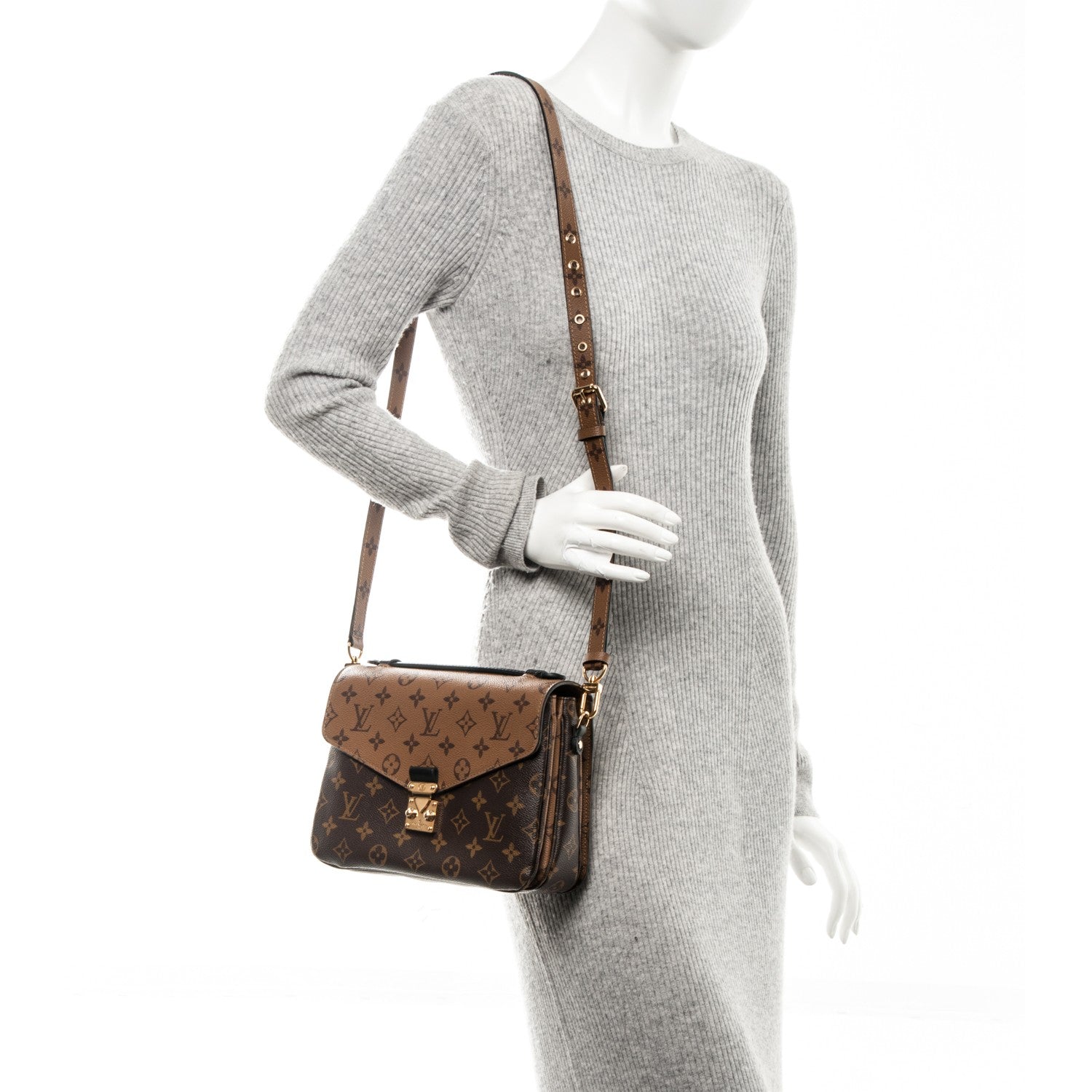 Louis Vuitton Reverse Monogram Pochette Metis 2 of 8