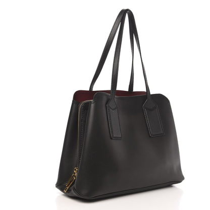 Marc Jacobs Pebbled Calfskin Editor Shopping Tote Black 3 of 10