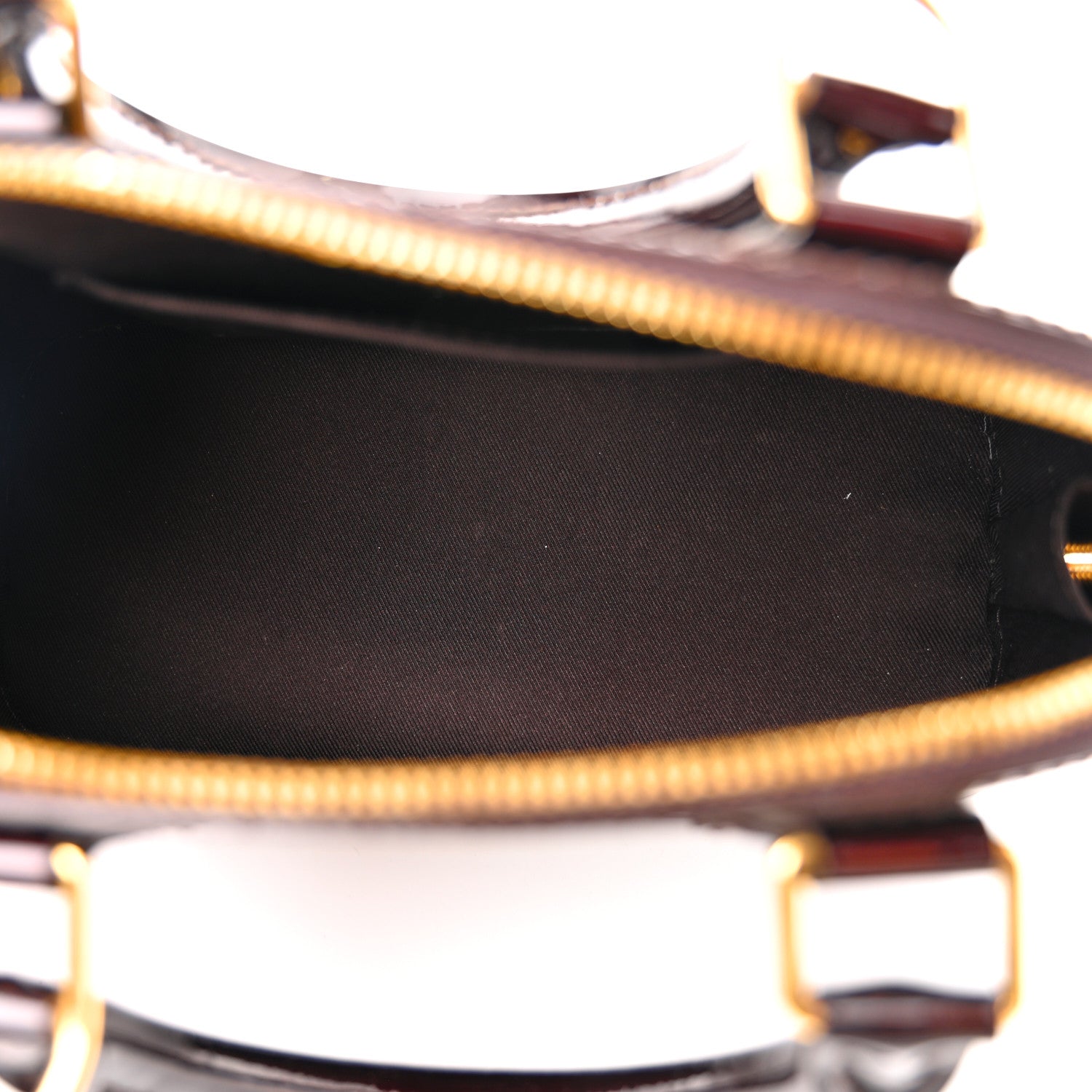 Louis Vuitton Vernis Alma BB Amarante 5 of 16