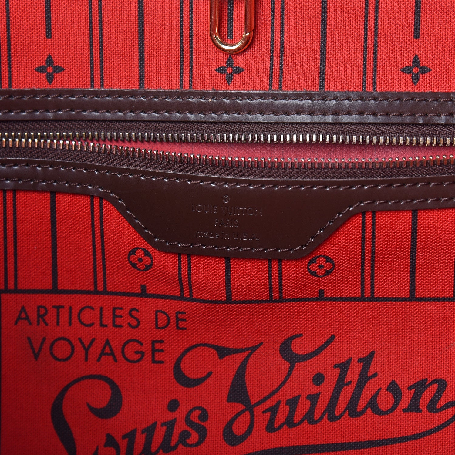 Louis Vuitton Damier Ebene Neverfull GM 6 of 11