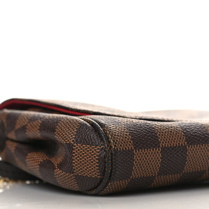 Louis Vuitton Damier Ebene Favorite MM 9 of 10